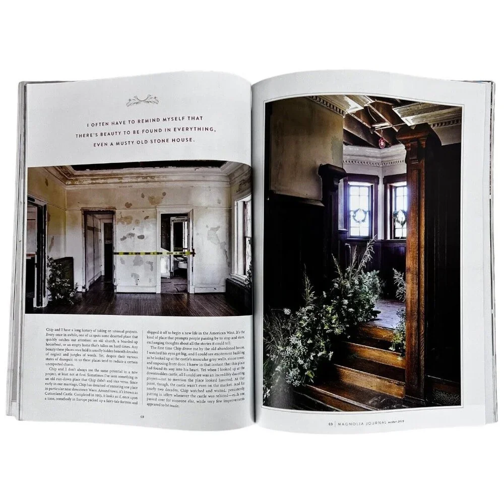 2019 The Magnolia Journal Magazine Summer Fall‎ Winter Back Issues 11 12 13